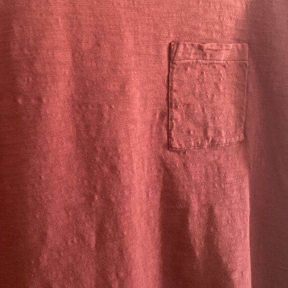 PAIGE Men’s 100% Cotton Auburn Dusk T Shirt with Front Pocket Size XL - Picture 2 of 5